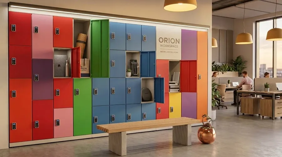 Locker de plástico para oficina