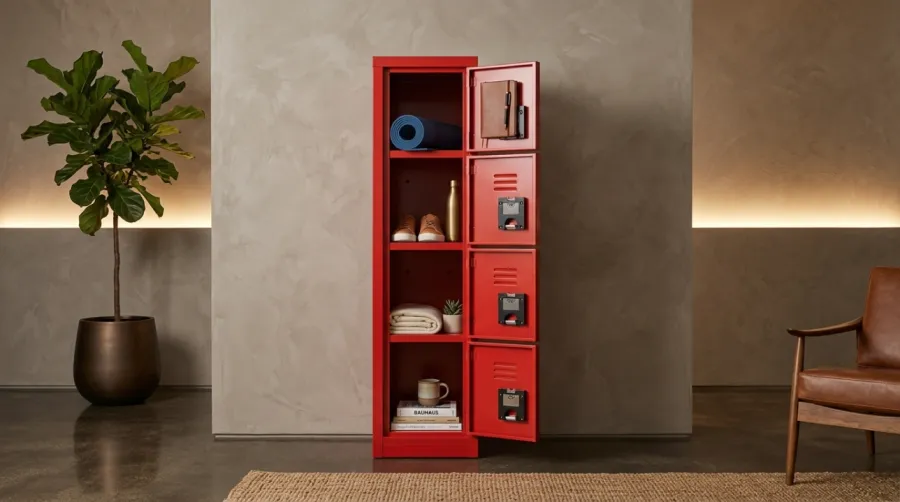 Fabricación de lockers metálicos en la planta de LockSteel