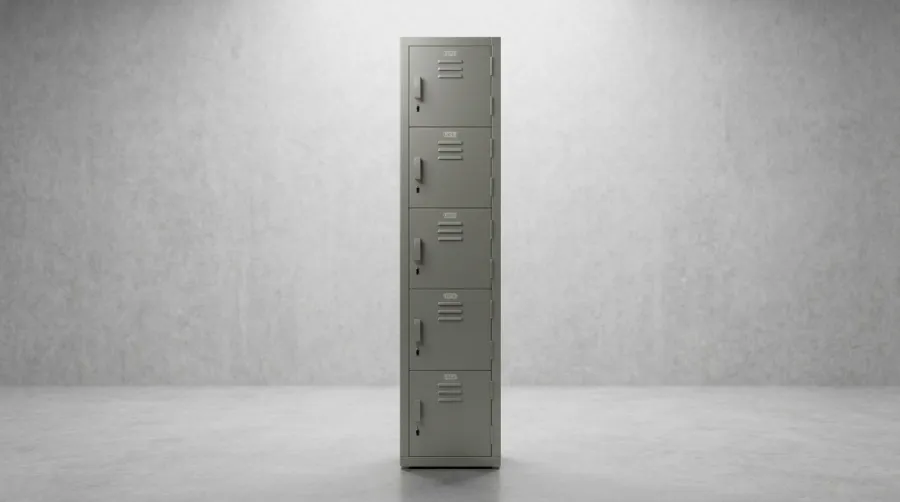 Locker metálico de 5 puertas