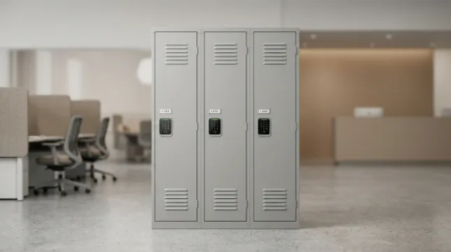 Lockers metálicos para oficina y escritorio compartido